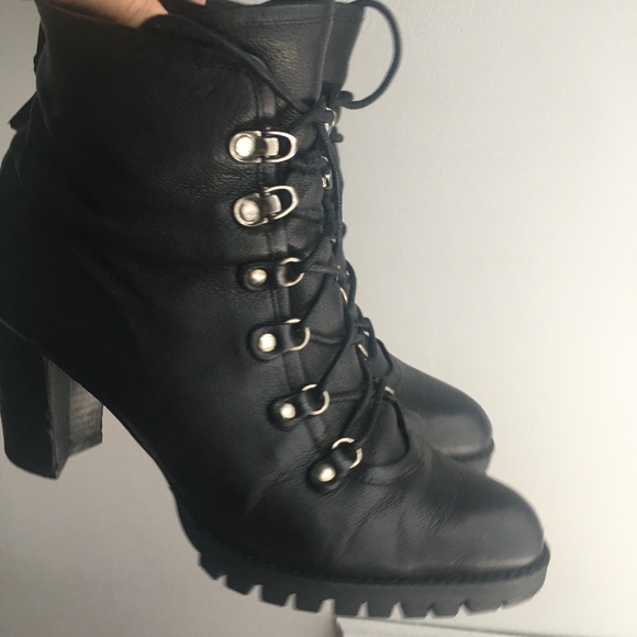 Stuart Weitzman vecchio napa leather boots sz 7 - Picture 1 of 14